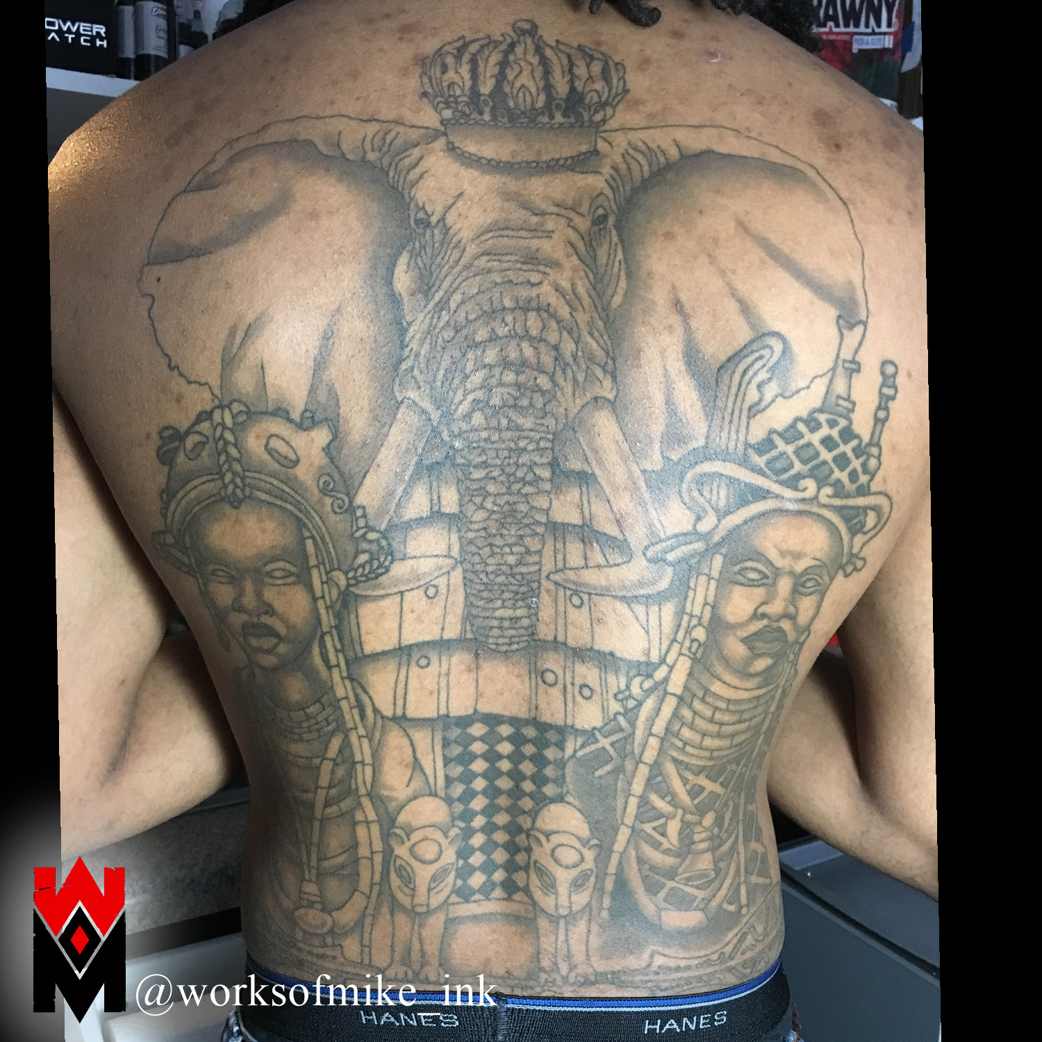 Three headed elephant Old  Endeavour Tattoo and Piercing  Facebook